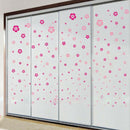 Set Kids Bedroom Home Self Adhesive Nursery Flowers Pattern Wall Stickers
