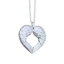 New Heart-shaped Pendant Fashion Necklace Gift Angel Heart Wings