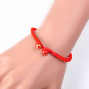 Lucky Red String Bracelets Men Women Hand Braided Bead Bracelet Jewelry