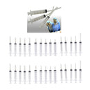 30x Parrot Feeding  Feeder Water Milk Feeder For Baby Birds 5ml 10ml 20ml