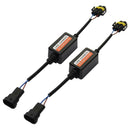 1 Pair H8/H9/H11 LED Headlight Canbus Decoders Anti Flicker Flash Resistor