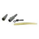 40pcs Carp Fishing Lead Clips Quick Change Snap Clips and Tail RubberConnectoJ&M