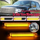 Car Rearview Mirror LED Dynamic Turn Signal Light Indicator for Ford F150 R