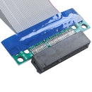 PCI-E 4X Slot Riser Card Extension Flexible Flex Relocate Cable V4R2