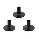 8pcs Long Cymbal Sleeves with Flange Base for Drum Set Percussion Instrument