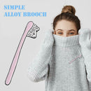 Cute Cartoon Brooch Badge Toothbrush Toothpaste Pins Jewelry Gift (Style 1) A