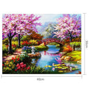 5D DIY Full Drill Diamond Painting Park View Cross Stitch Embroidery Mosaic
