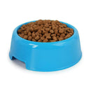 Candy Color Dog Plastic Bowls Cat Food Water Feeder Bowls Pet Feeding Suppl D5N5