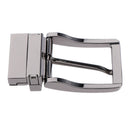 3x Mens Reversible Metal Alloy Belt Buckle Replacement Pin Buckles Rectangle