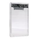 Transparent 2.5inch SSD to USB3.0 High Speed Mobile HDD Box for Notebook PC