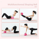 Nature Latex Exercise Balls, Mini Exercise Ball with Pump, Small Bender Ball for