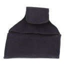 Black Faux Leather Chalk Holder Pouch with Clip Pool Billiards Snooker Cue