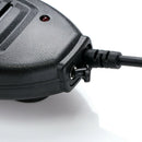 Walkie Talkie PTT 2 Pin Speaker Mic for Kenwood KPG KPG27D KPG29D KPG48D .