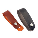 2pcs PU Leather Strap Button Extender Neck Strap Hook for Acoustic Guitar