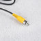 3.5mm 1/8" mono male plug to single rca male audio video^cable adapter cord 1 TE