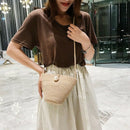 Bags For Women 2019 Fashion Messenger Bag Summer Beach Straw Bag Small Weav