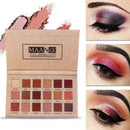 18 Colors Shimmer Eye Shadow Cosmetic Eyeshadow Set Makeup Palette Glitter E3Q4