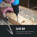 2 Step Countersink Drill Woodworking Twist Drill Bit Set for Drilling Holes
