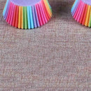 300 x Mini Rainbows Edible Cupcake Cake Toppers Stand Up Fairy Decorations
