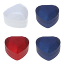 Heart-shaped Ring Box Pendant Box with LED Spotlight Blue Ring Box