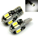 T10 8SMD Car Bulbs LED Canbus 8 Smd Xenon White W5w Bulb Light 501 Side F6Y6