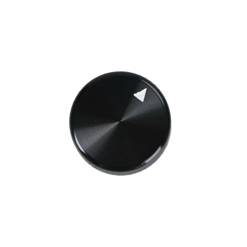 Dia Black Aluminum Rotary Control Potentiometer Knob 20mm x 15.5mm E Gw