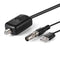 High Gain Low Noise HDTV Antenna Amplifier Signal Booster Antenna Adapter #JT1
