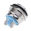 22mm 1NO Car Metal Waterproof ON OFF Horn Switch Button Screw Car Modified