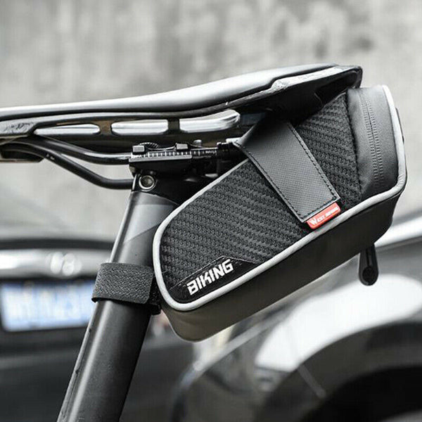 Waterproof Mountain Road Cycling Saddle Bag Bicycle Bike Under SeatB Kw