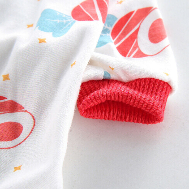 Pet Pajamas Comfort Pet Puppy Clothes Apparel For Small Dog Puppies Red-S