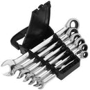 6 Pcs/Set 72 Teeth Ratchet Wrench Set Multiuse Wrenches Dual Use Spanners T