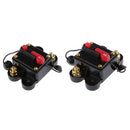 Car Stereo Audio Fuse Holder Inline Inverter 80+250AMP DC12V-24V Car Push Button