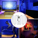 48LED Light Strip 5050 SMD Car Atmosphere Light Music Interior Light Kit Co E6J6