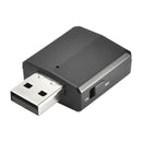 USB Bluetooth Audio Transmitter Receiver Adapter 3.5mm Cable for Computer