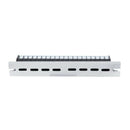 25mm DIN Rail 20 Position 660V 15A Barrier Screw Terminal Strip Z1W4