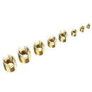 116Pcs Thread Inserts, Self Tapping Slotted Assortment Kit, M3/ M4/ M5/ M6/