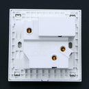 USB Wall Switch Socket Panel Dual USB Switch Adapter Plug Power Supplies