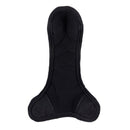 Anti Slip Knob Black Nylon hook Loop Closure Gear Shift Cover Case for Car  O5X3