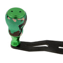 Carbon Fiber Fishing Reel Handle with EVA Knob for Baitcasting Reels, Green
