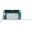 40-Pin CF Compact Flash Card to 3.5 IDE Converter PCI Bracket Back Panel ME
