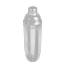 Plastic Cocktail Shaker Drink Mixer Tool Iced Coffee Maker Barware 1000ml