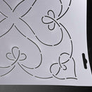 3pcs Plastic Quilting Stencil Template for Sewing Stitch Craft Arts Crafts