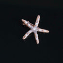 Fashion Sea Star Hair Clip Korean Rhinestone Bobby Pin Headwear Hair Accessories