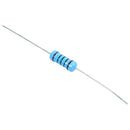 10 PC resistor 100 ohm 1 W fixed film, metal oxide blue