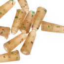 20pcs Rubber Buffer Beads Knot Protectors for Carp Fishing Hair Rig Making
