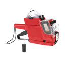 MX-6600 / 10 Digits 2 Lines Price Tag Gun Price Labeler, 6-Currency, Red