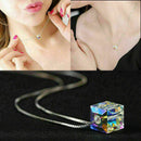 Fashion Charm Jewelry Crystal Pendant Chain Chunky Choker Necklace 1pc Stat F5J9