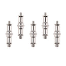 5x 1/4" and 3/8" Spigot Stud Male Tripod Screw Adapter for Flash Light Stand