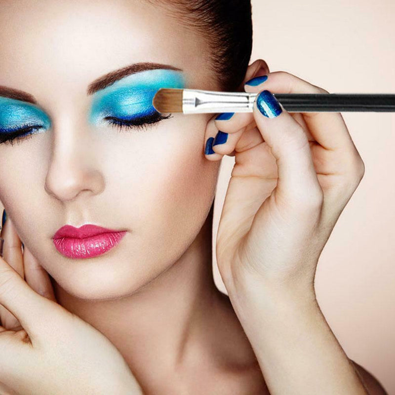 3pcs Portable Fashion Cosmetic Brushes Eyebrow Blending Brush Makeup Tool