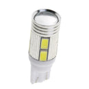 2pcs White Car Auto LED T10 W5W 10smd 5630 Side Light Bulb 12V Car-Styling